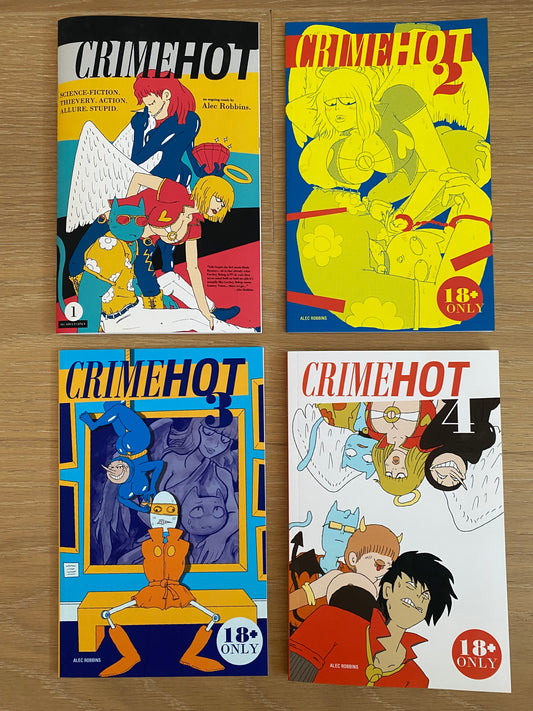 (FOUR PACK) CRIMEHOT #1-4